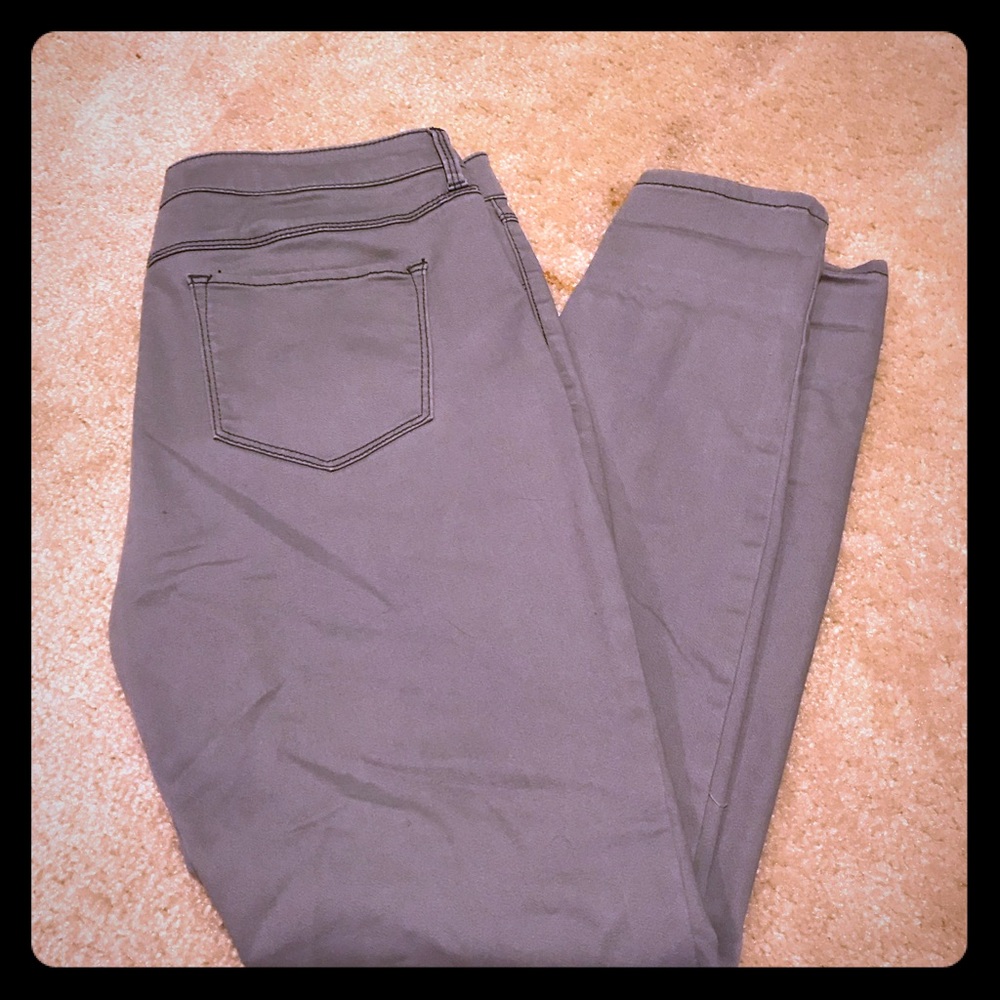 ❤️Sale❤️ Gray High Rise Skinny fit Jegging